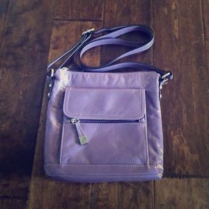 Gianni Bernini Leather Crossbody Handbag